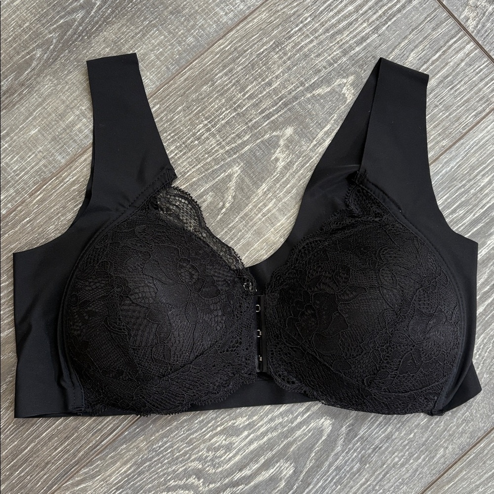 Elegant Black Lace Bra